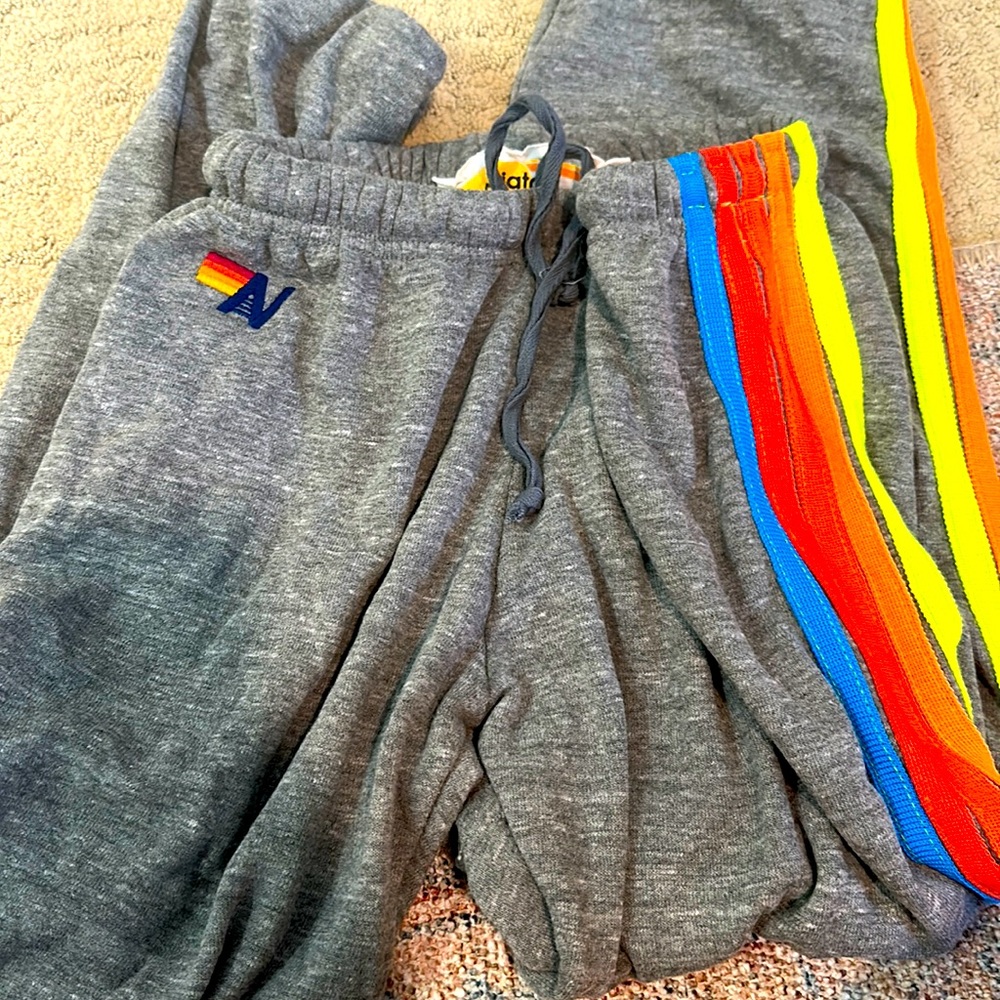 Aviator Nation gray sweatpants!!